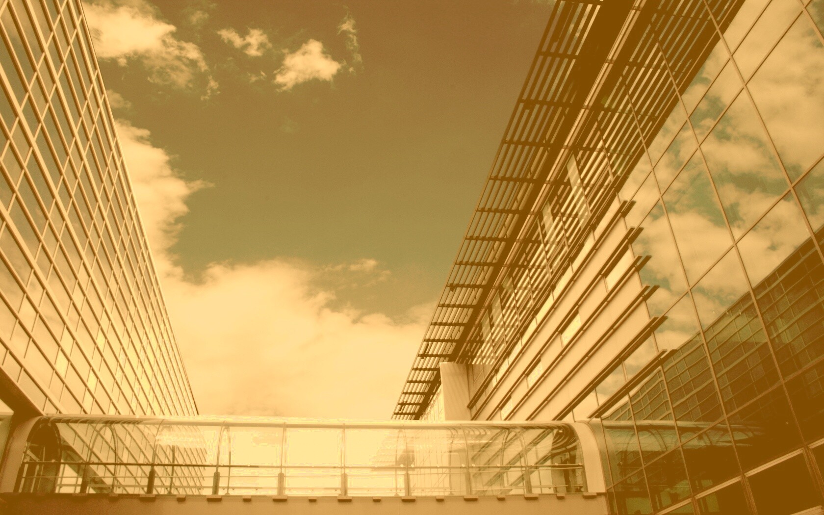 Стекло и металл обои