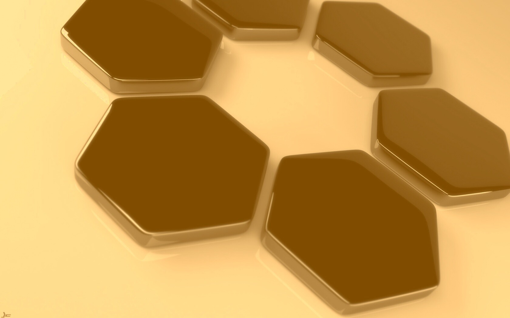 Восьмигранники обои