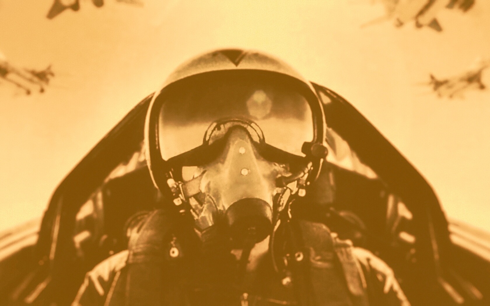 Пилот истребителя обои