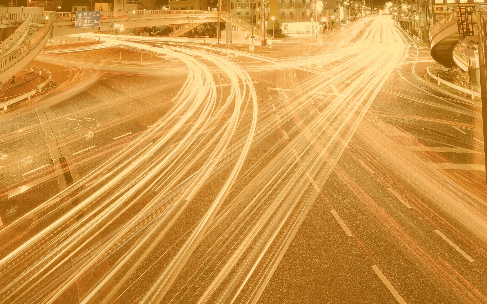 Ночная жизнь Токио обои