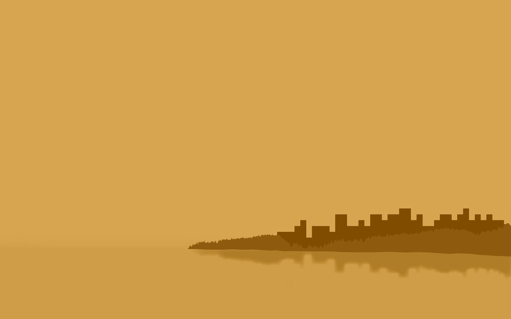 Векторный город обои