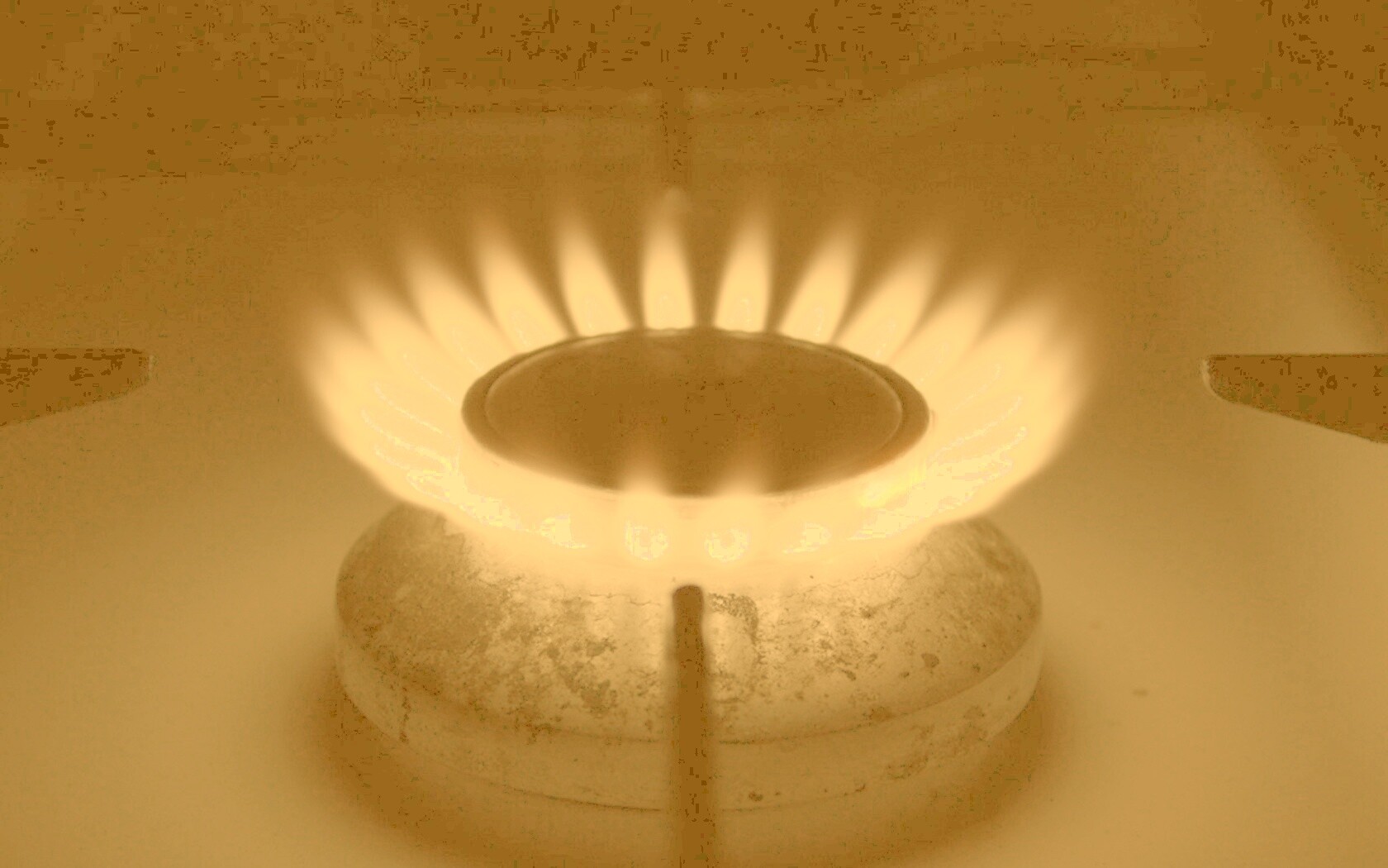 Огонь газовой конфорки обои