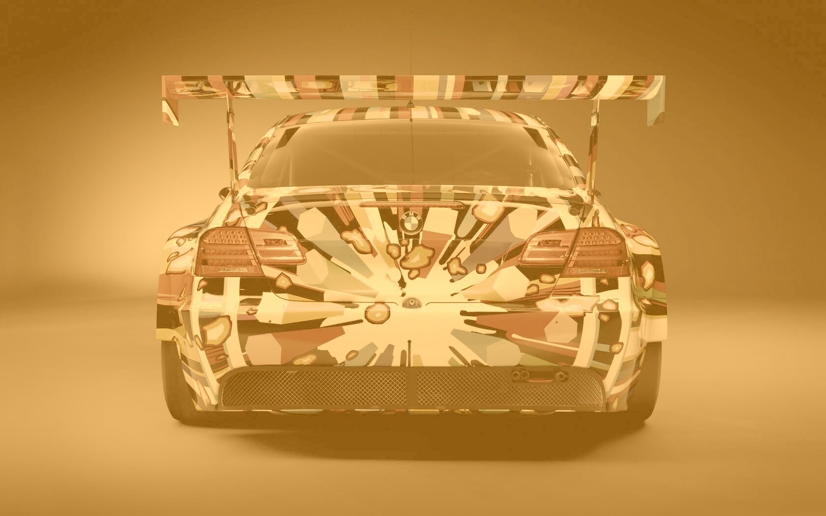 BMW  в сумасшедшем окрасе обои