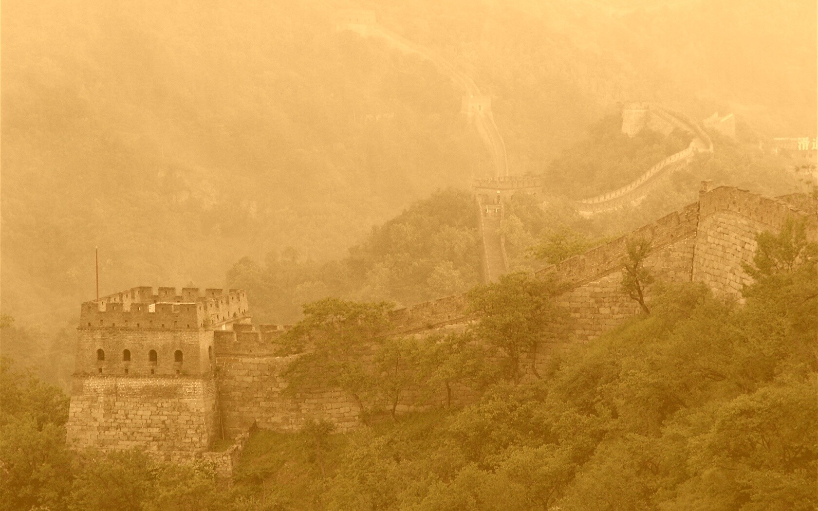 Великая китайская стена обои