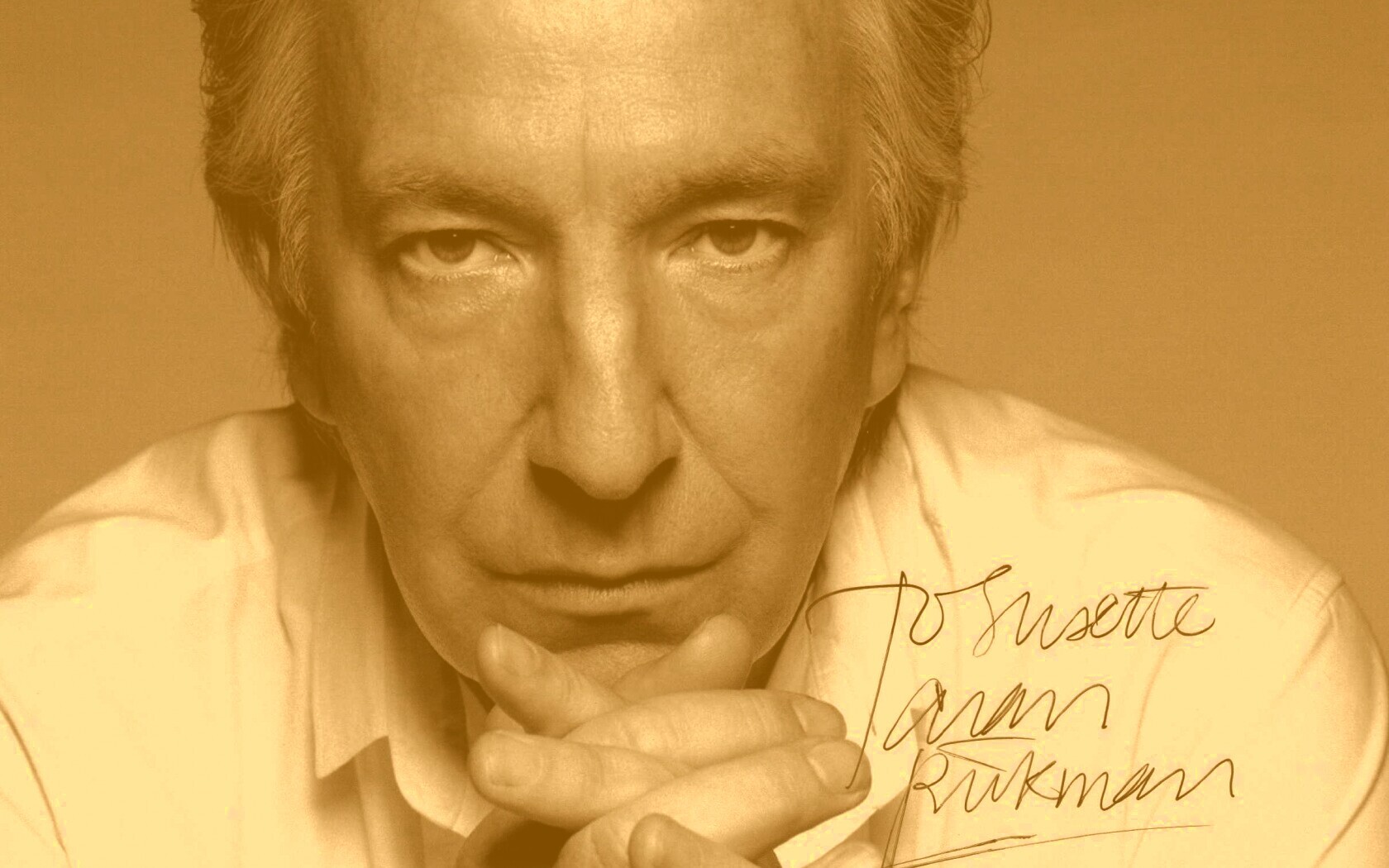 Алан Рикман обои