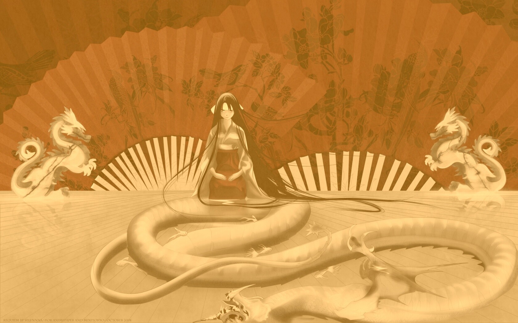 Победившая дракона обои