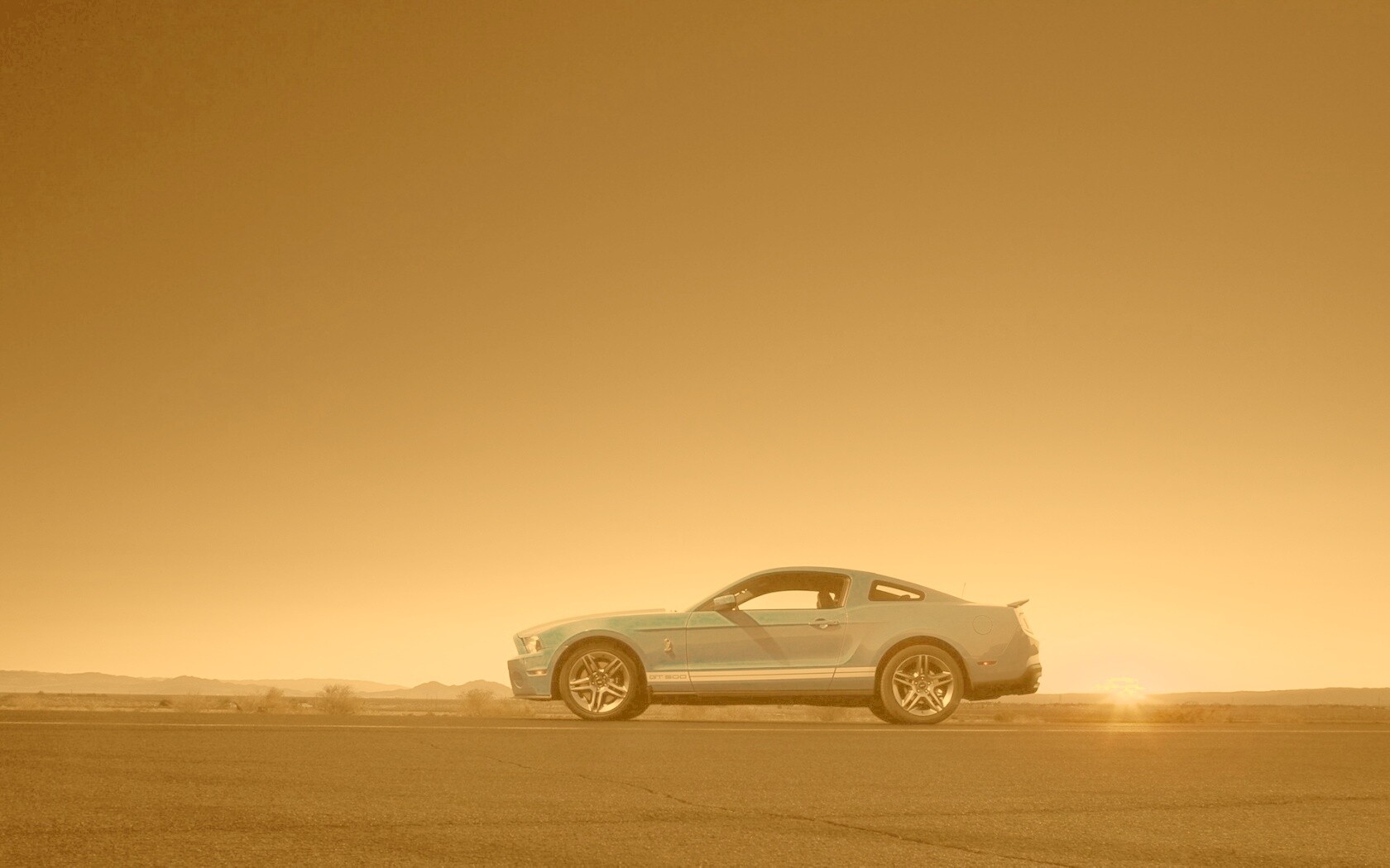 Синий форд мустанг обои