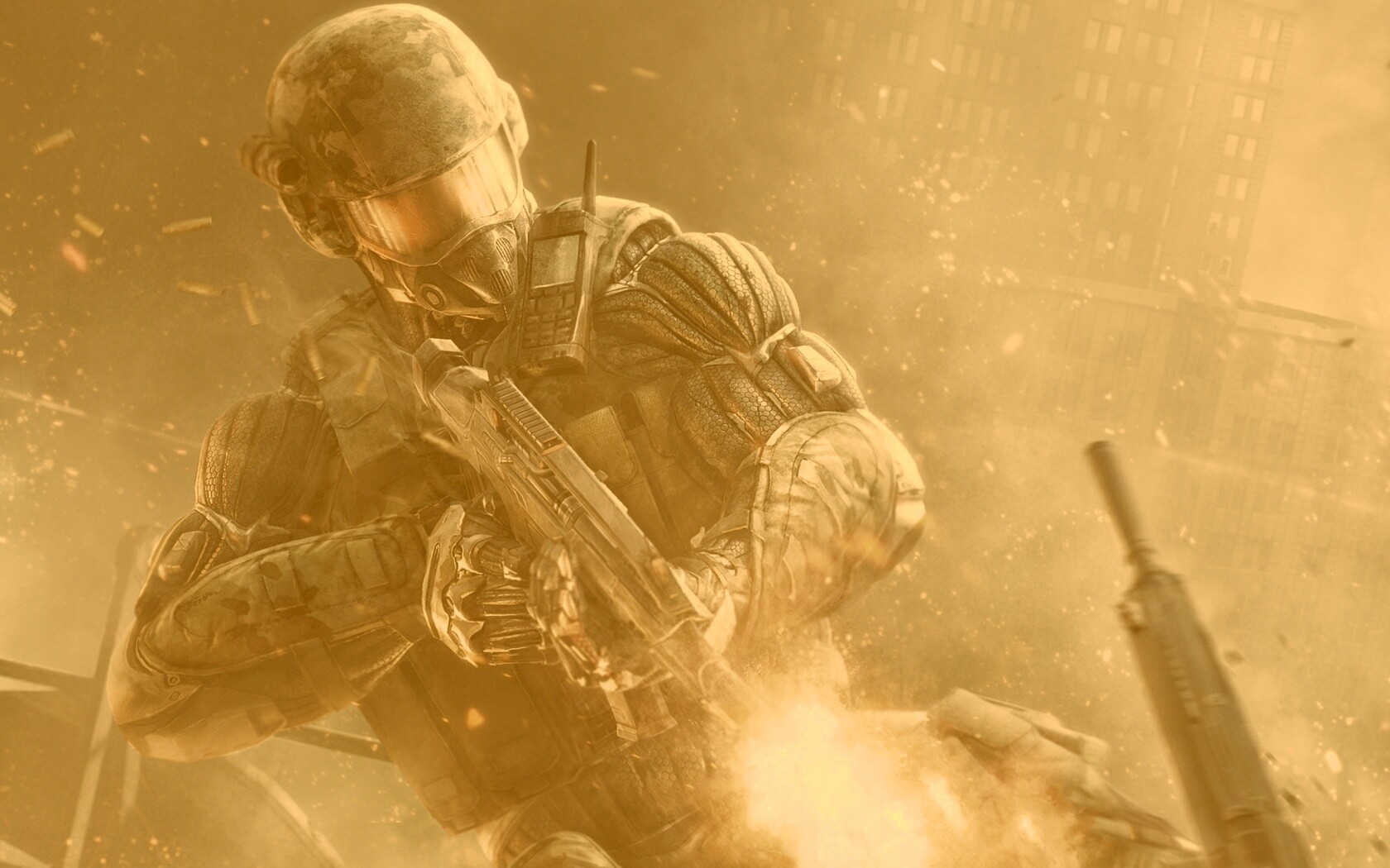 Костюм из Crysis 2 обои