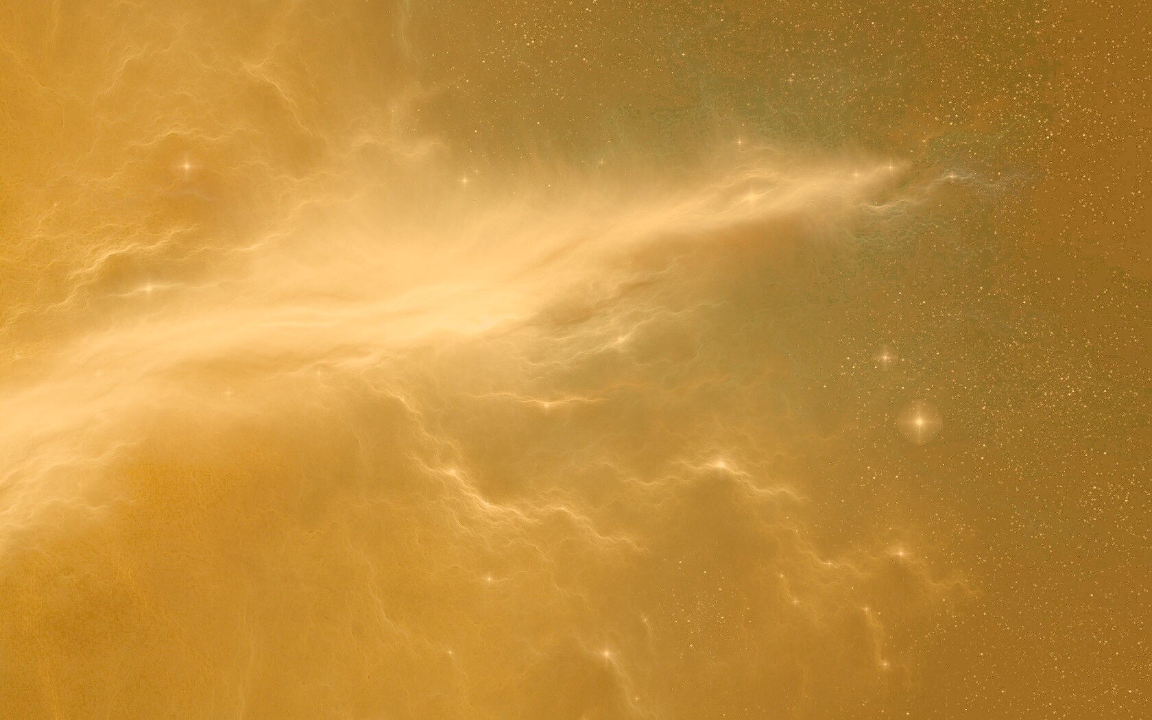 Туманность в глубинах космоса обои