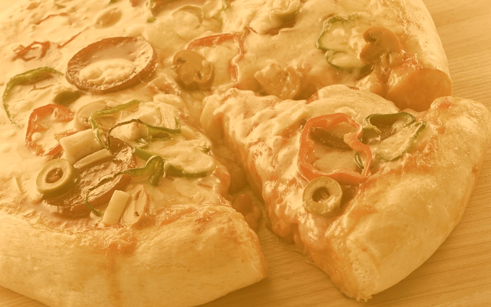 Свежая пицца обои