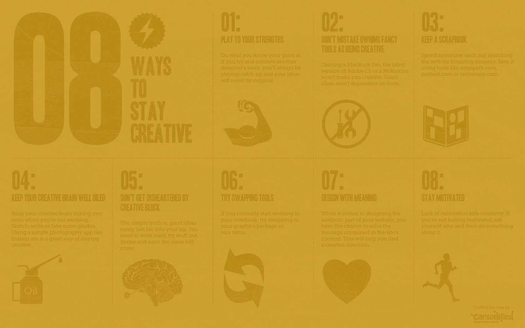 8 способов оставаться креативным обои