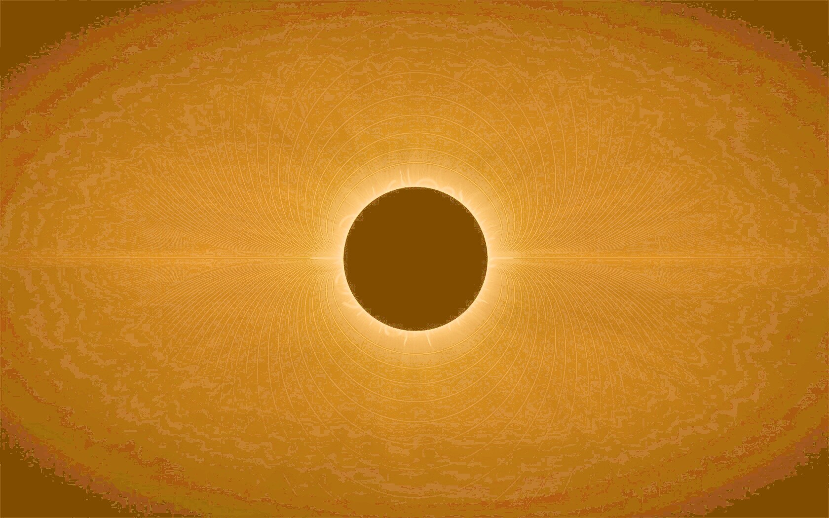 Солнецное затмение обои