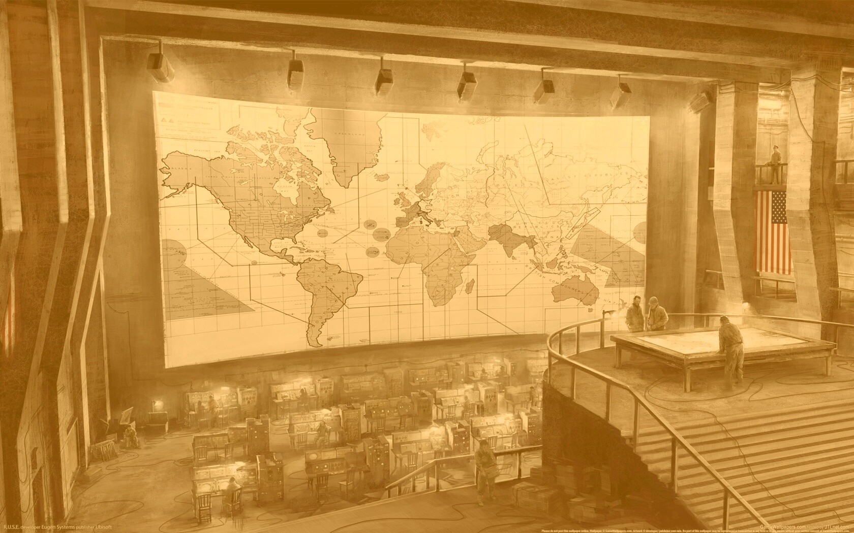 Секретный американский бункер обои