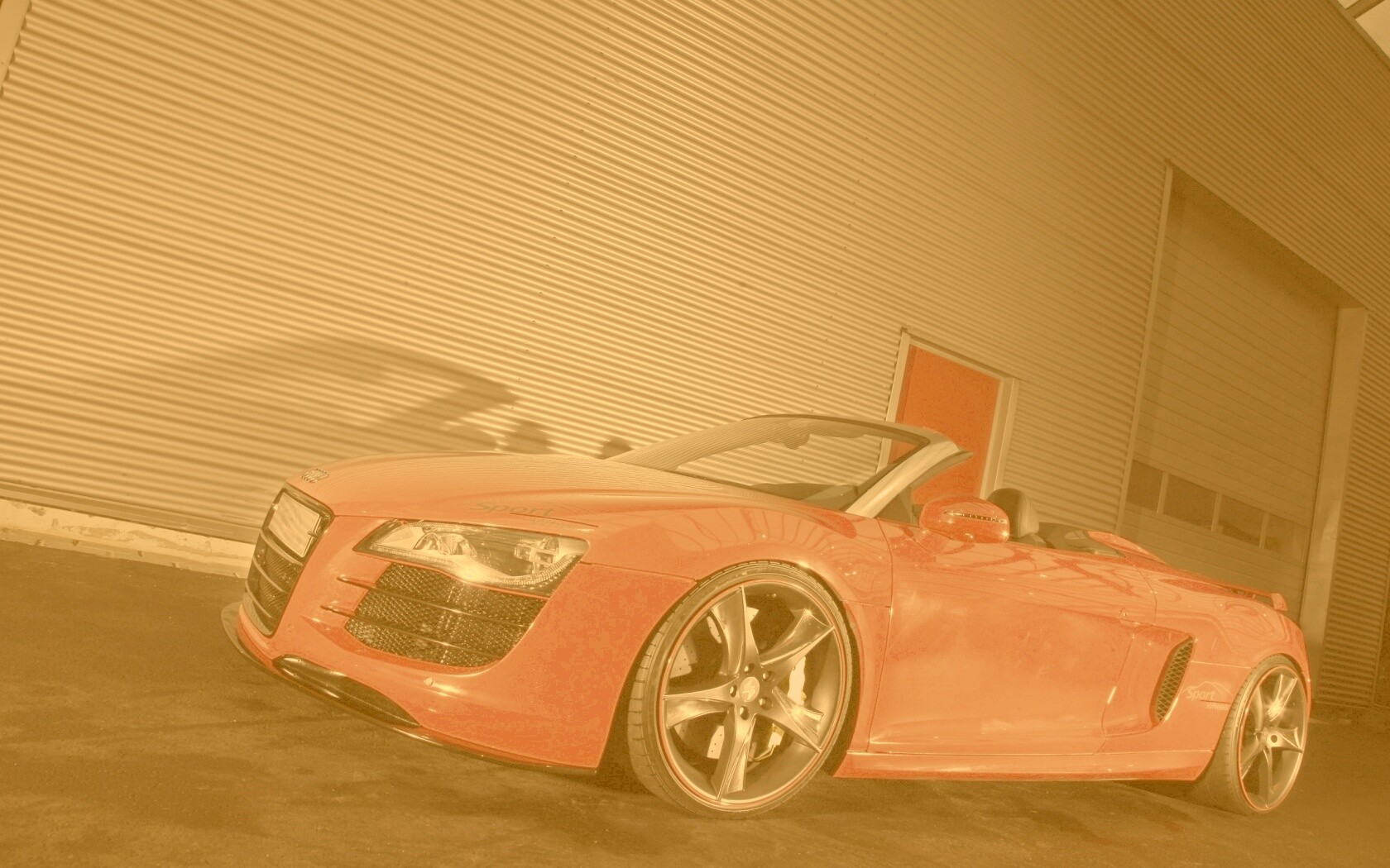 Audi R8 кабриолет обои