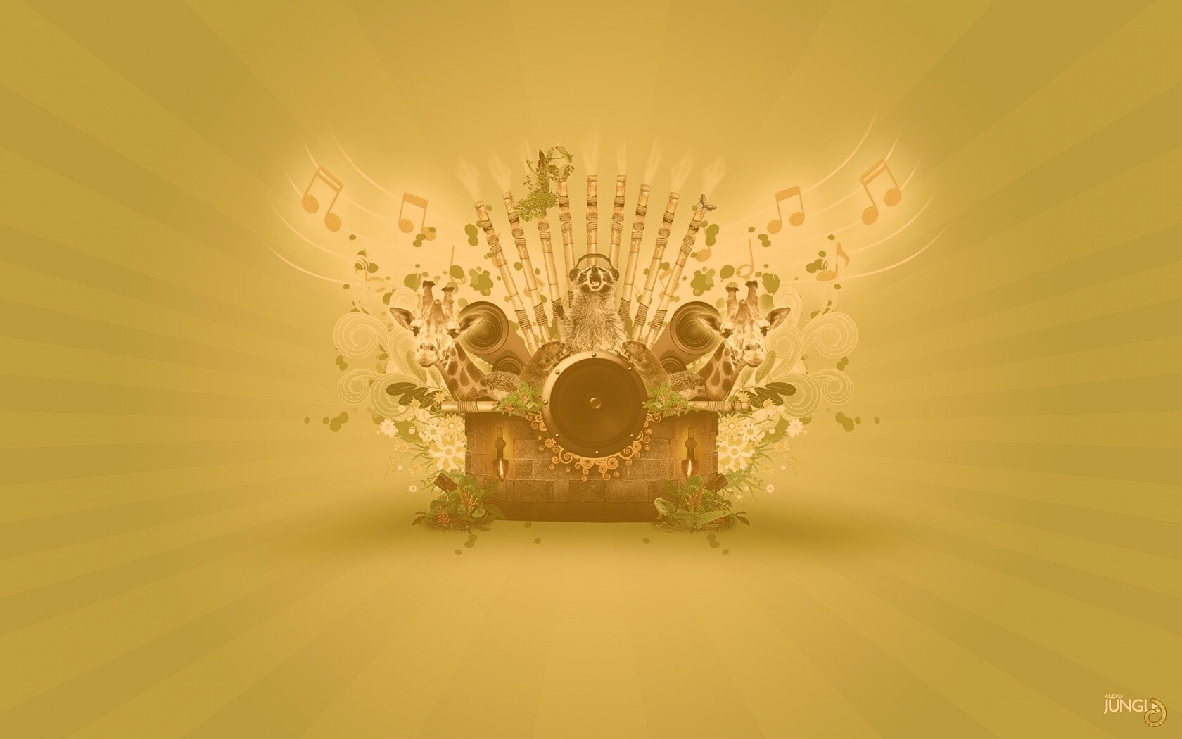 Музыка джунглей обои