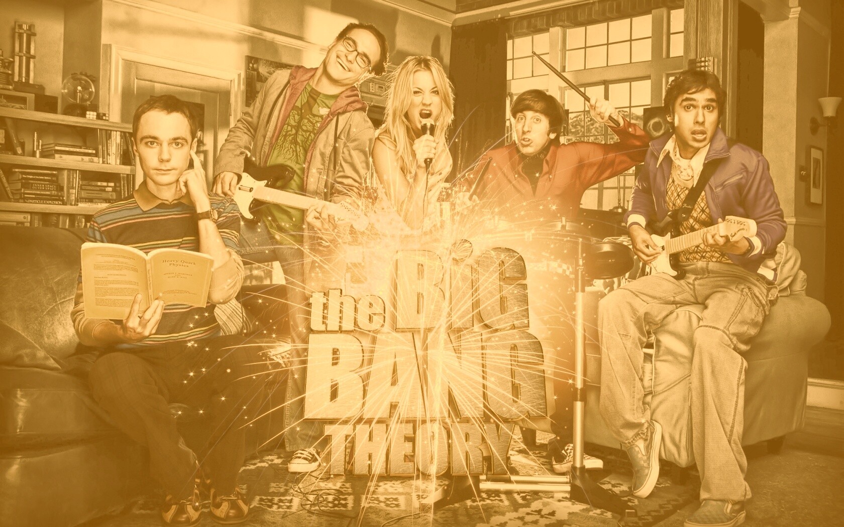 The Big Bang theory обои