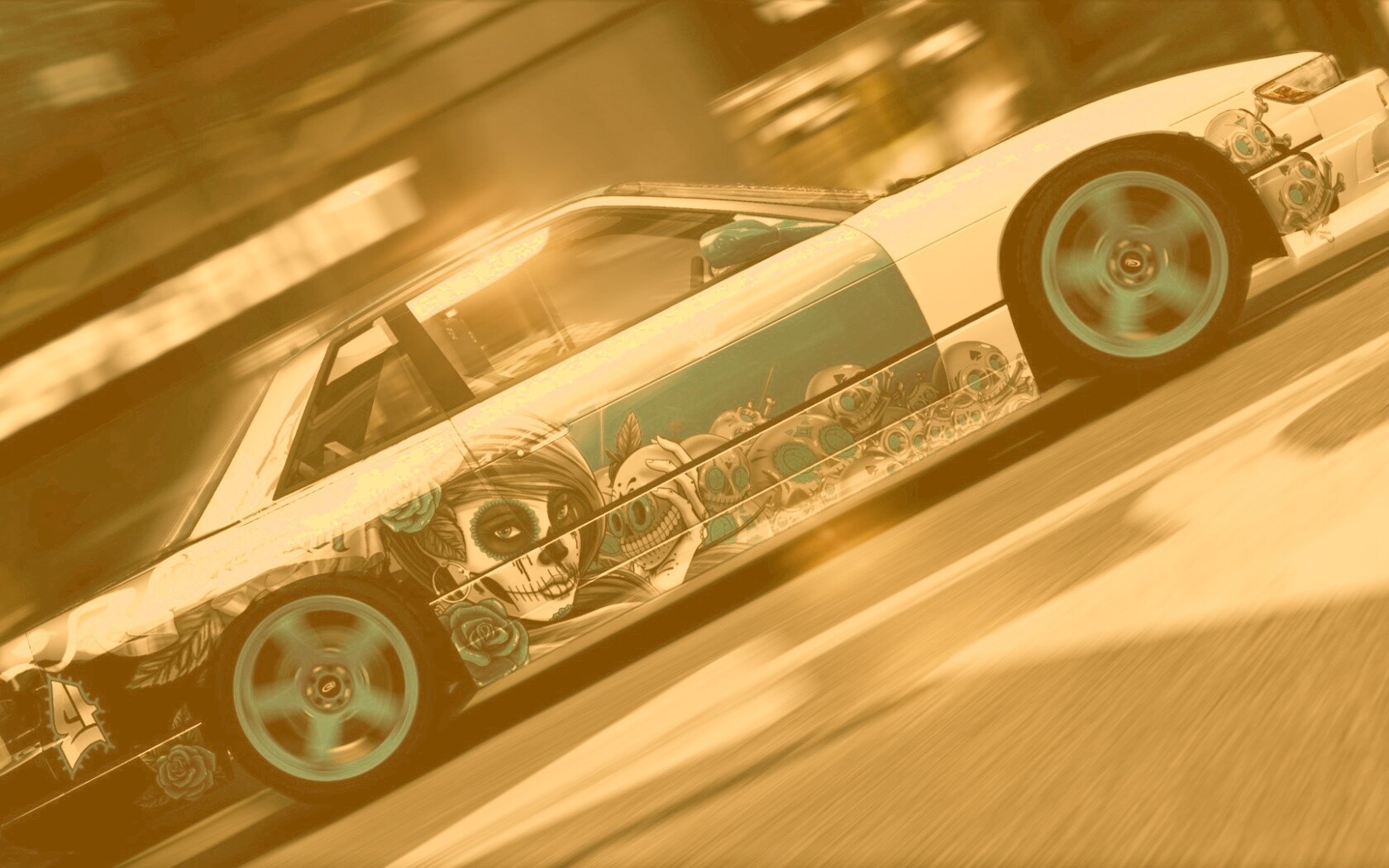 Nissan Silvia s13 Non Grata из GTA4 обои