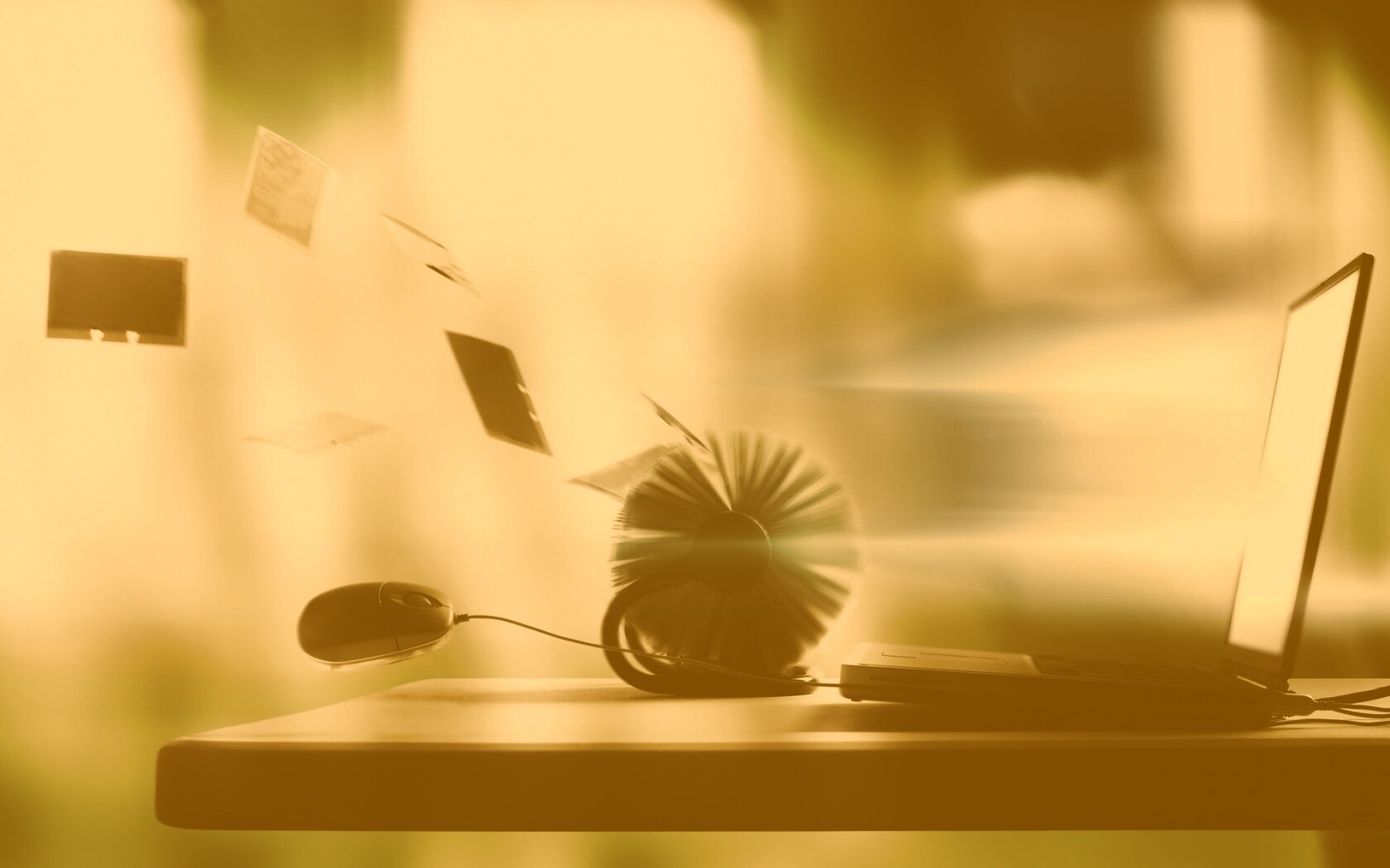 Дуновение цифрового ветра обои