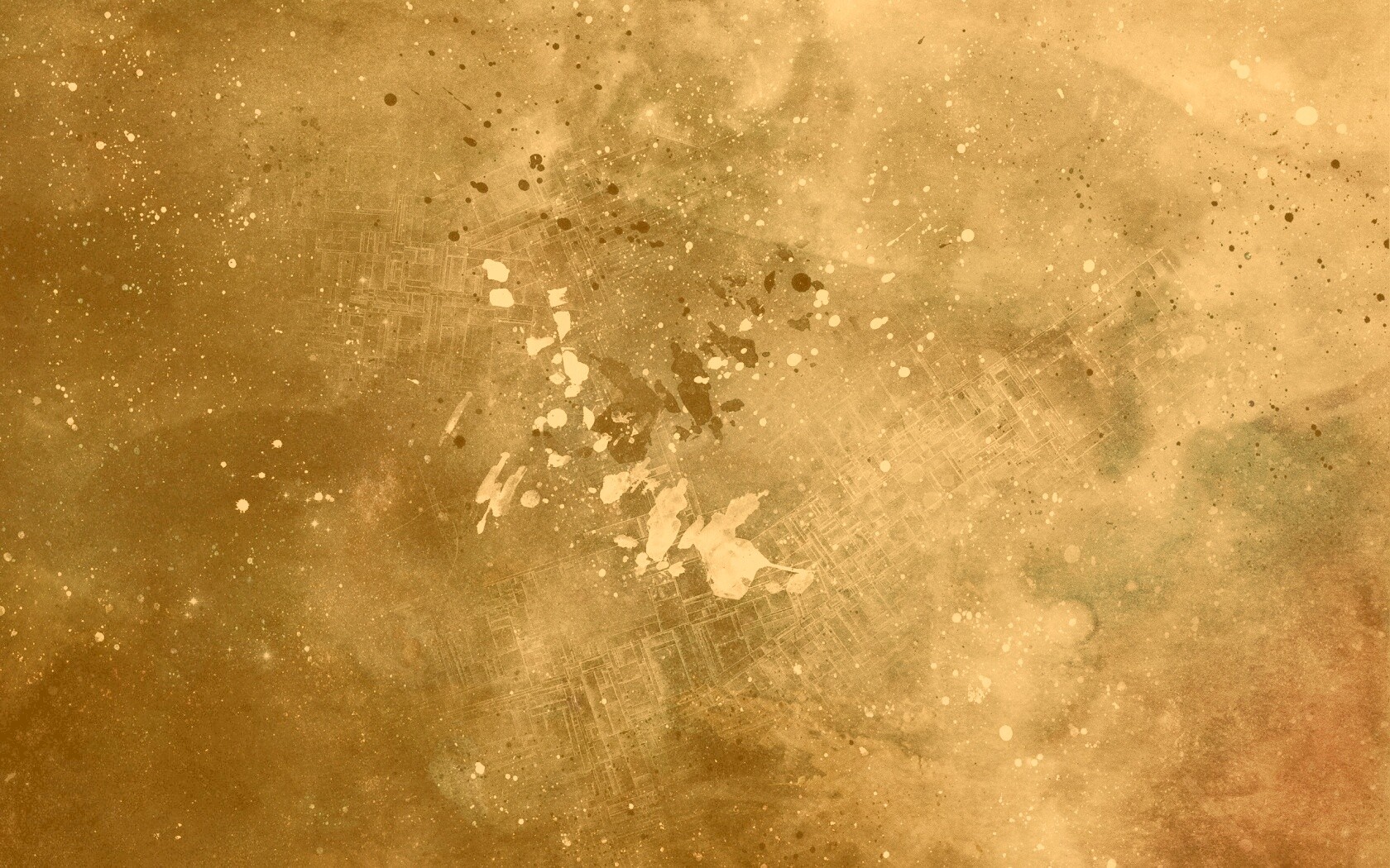 Паттер из красок и штрихов обои