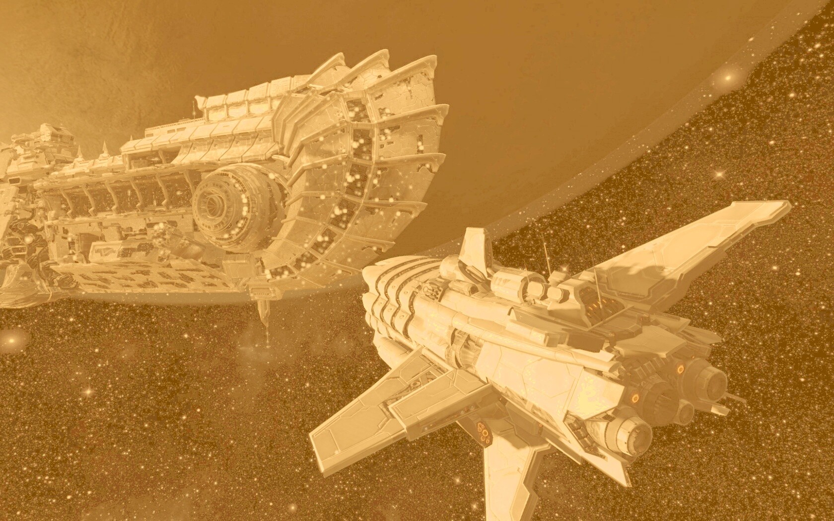 Космические корабли обои