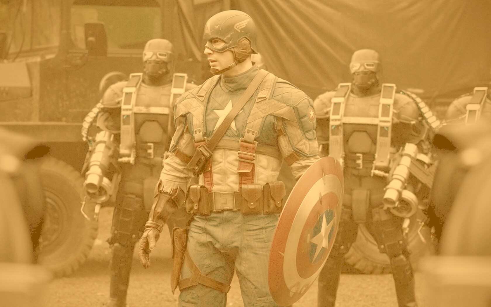 Капитан Америка обои