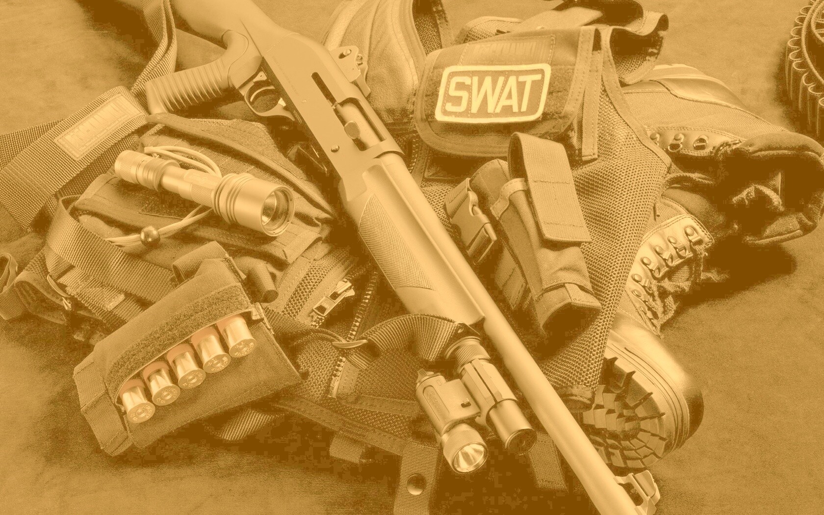 Снаряжение SWAT обои