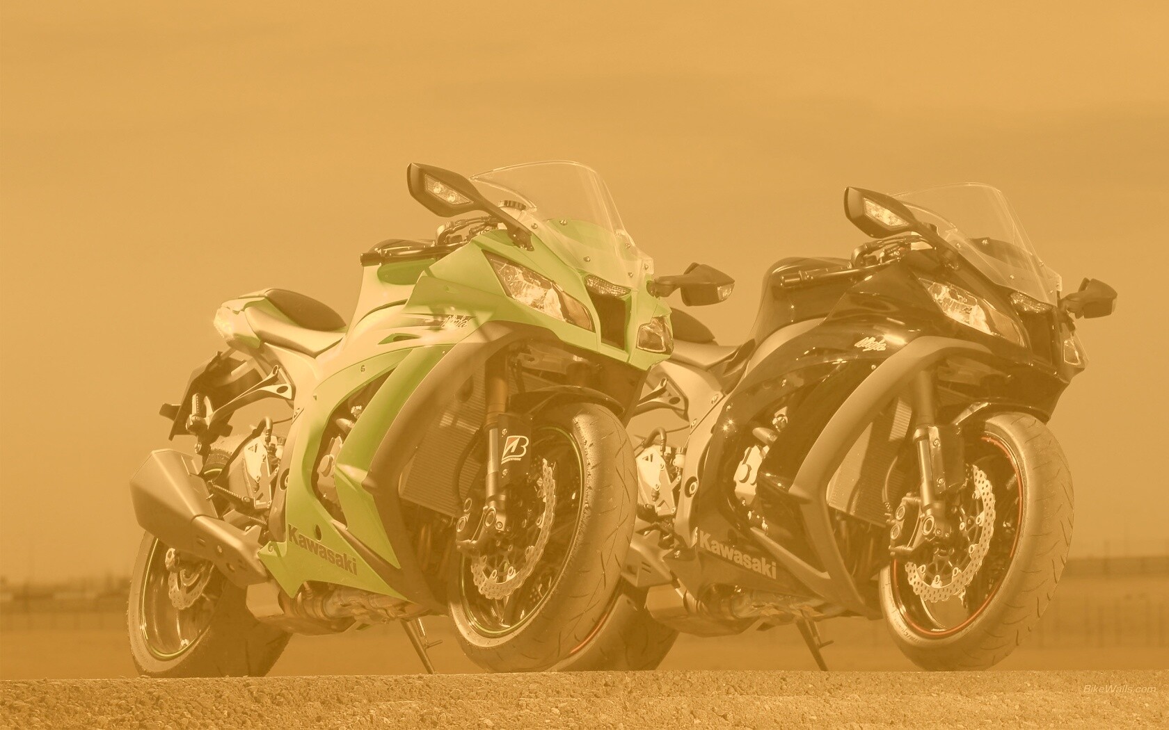 Два Кавасаки обои