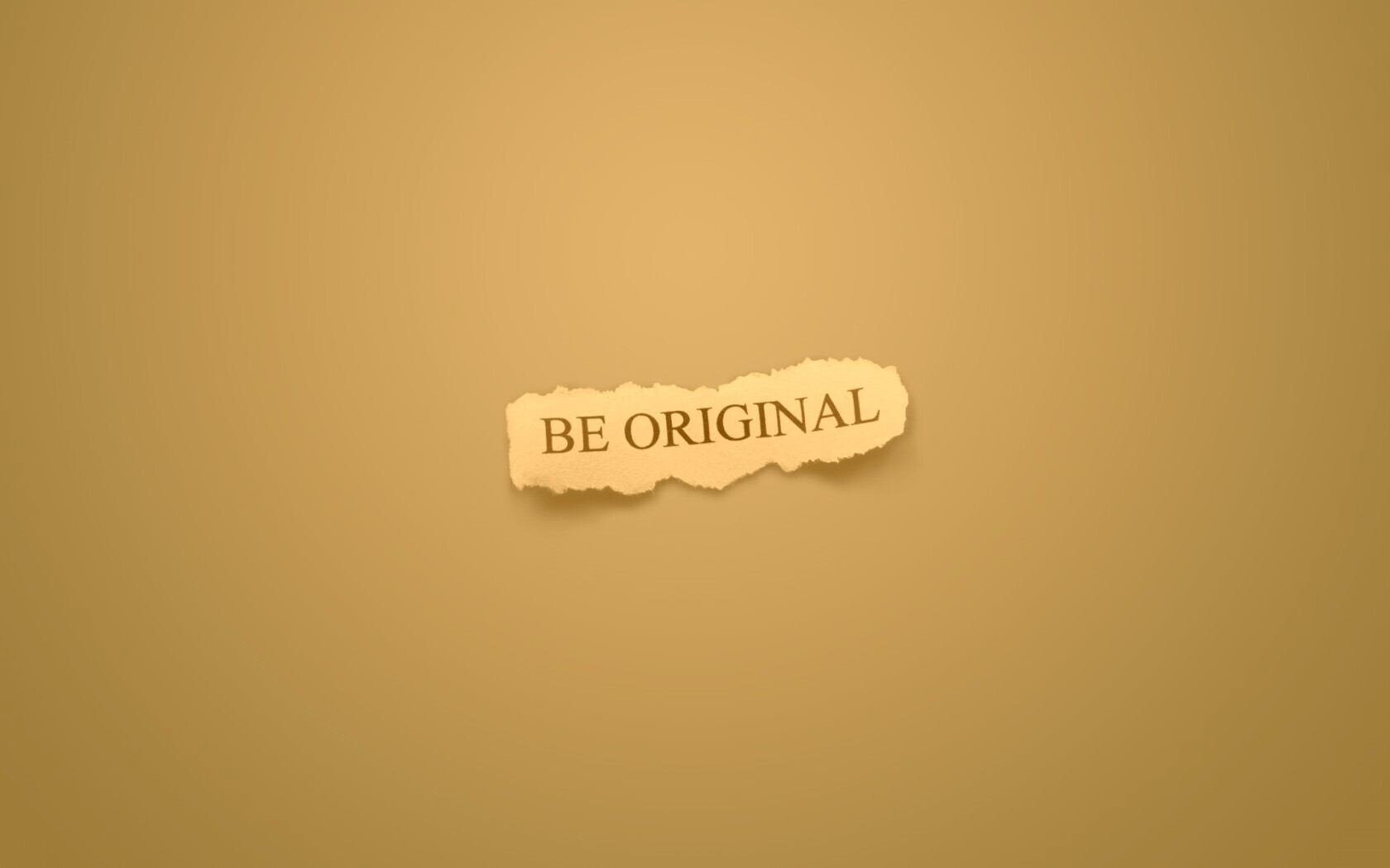 Будь оригинален обои