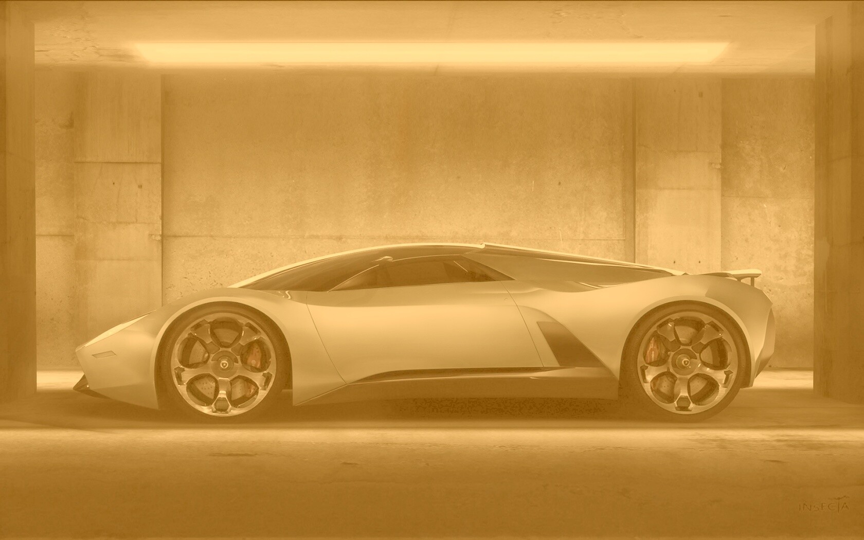Lamborghini Insecta обои