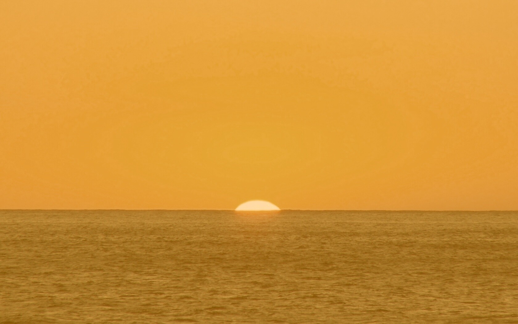 Идеальный закат обои