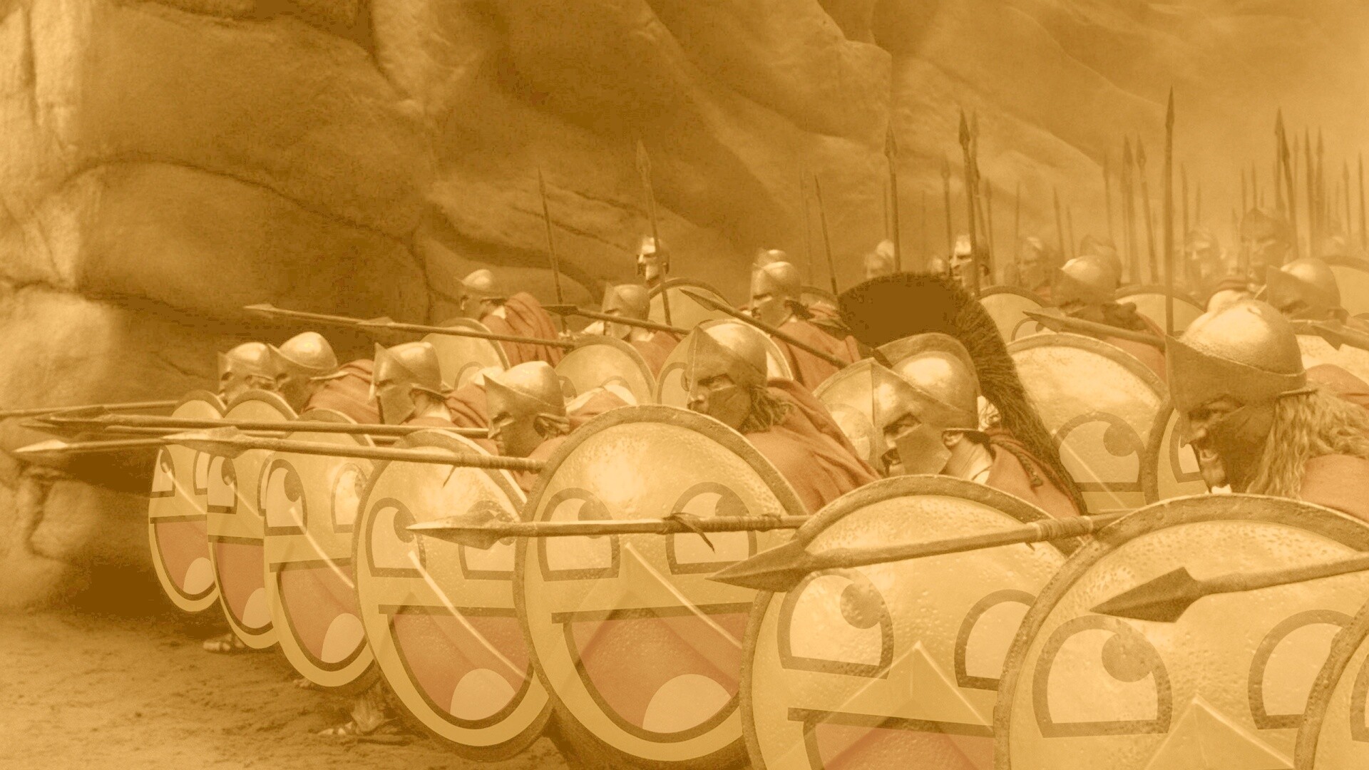 300 спартанцев обои