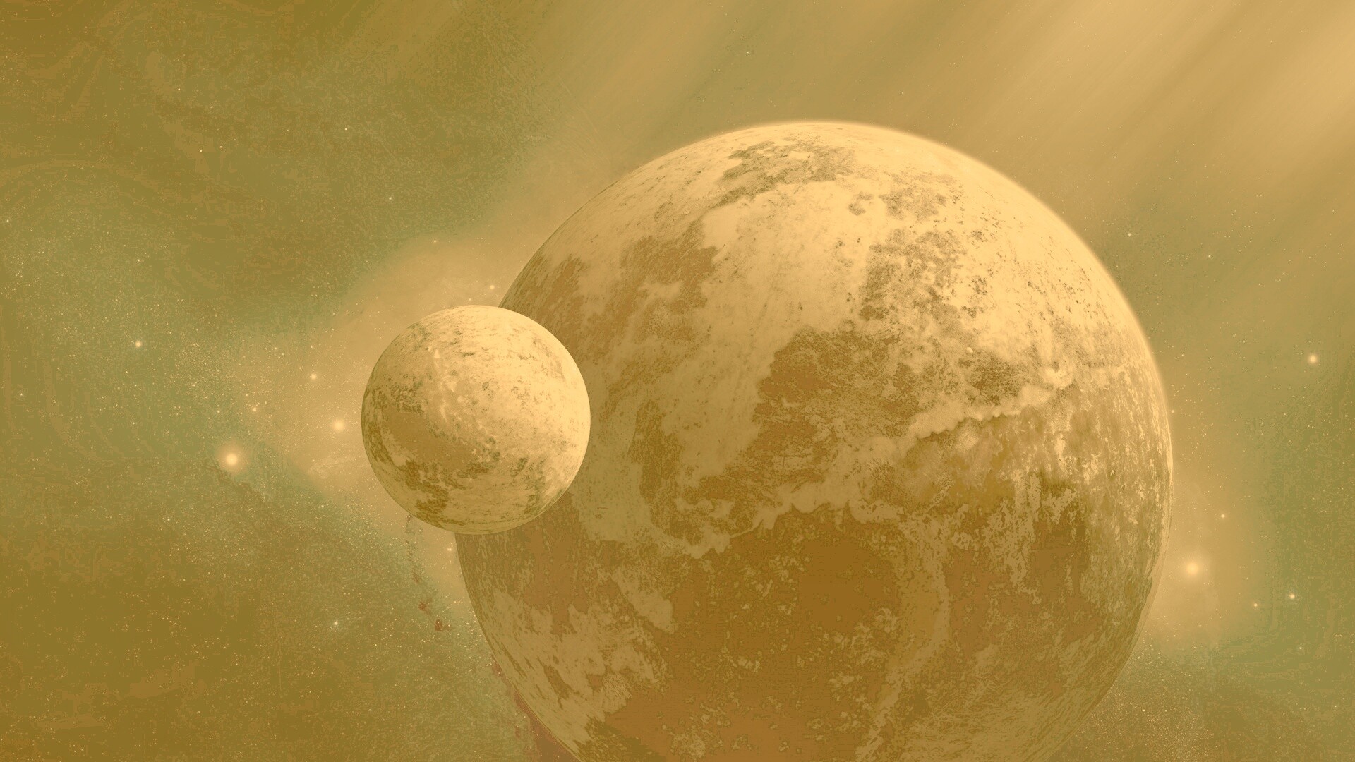 Холодная планета обои