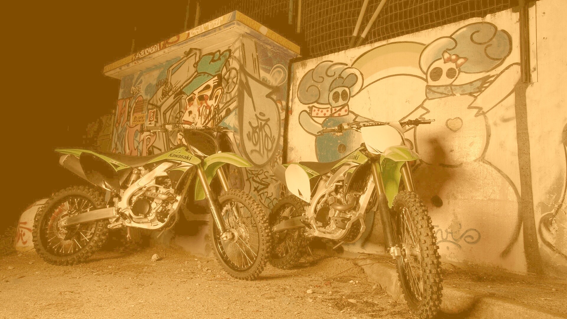 Кроссовые байки обои