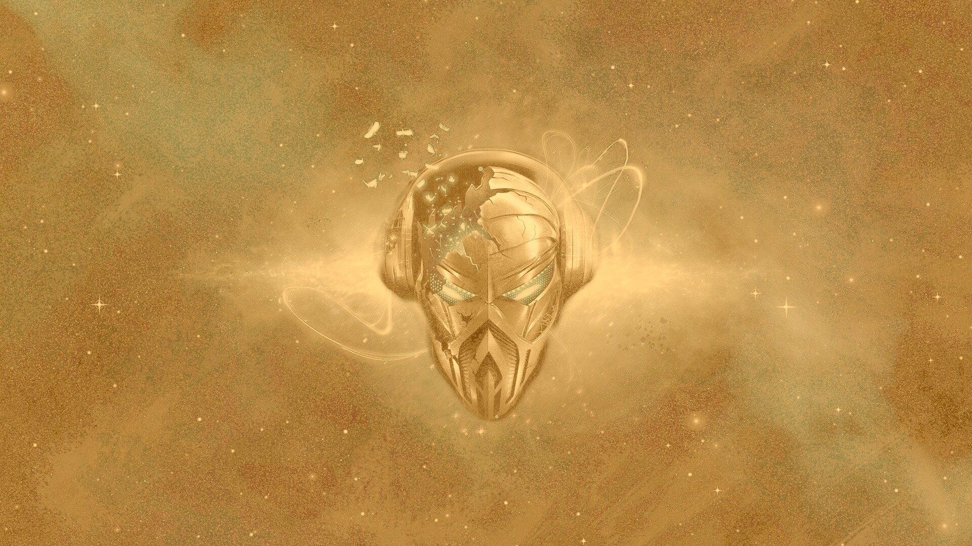 Космический логотип Пиратской Станции обои