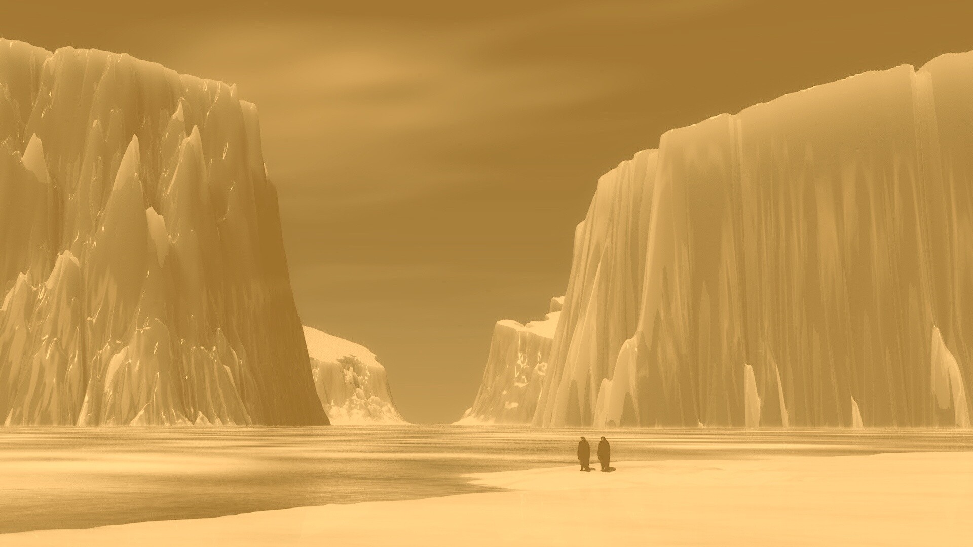 Ледяные горы обои