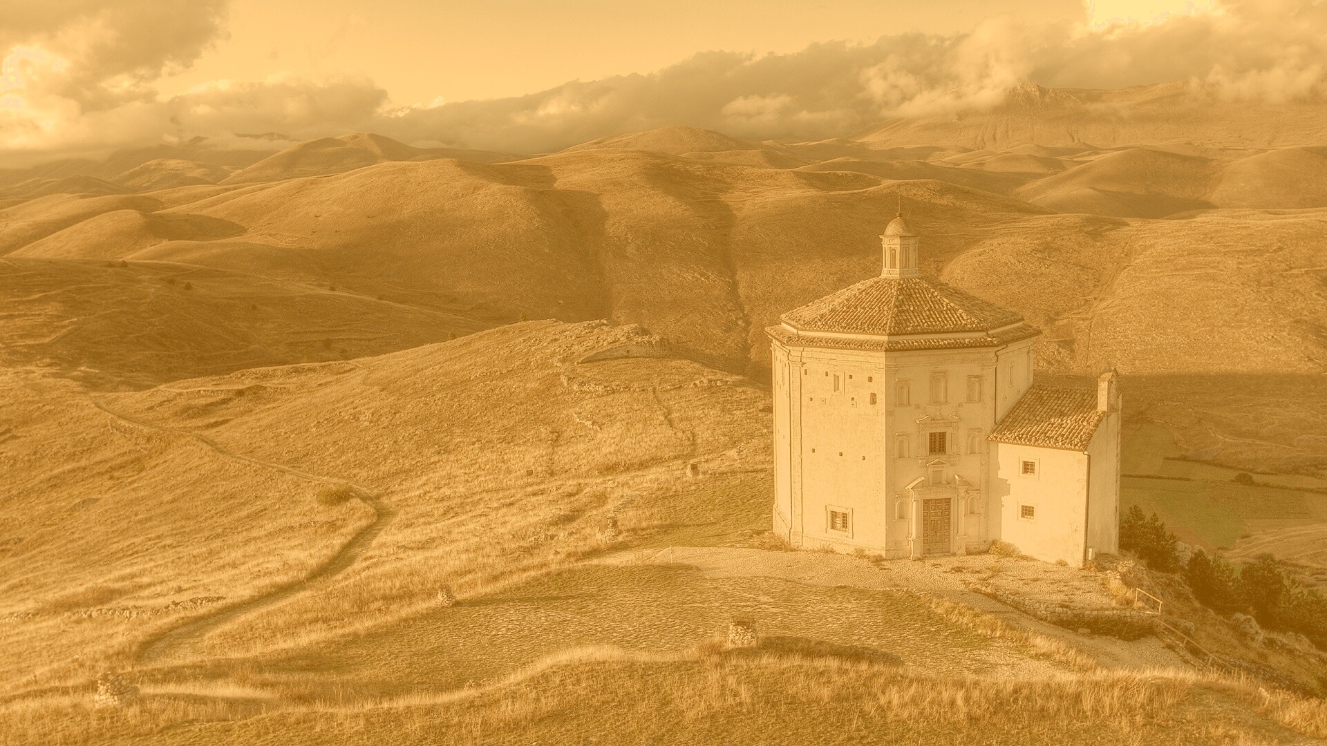 Церковь в Италии обои