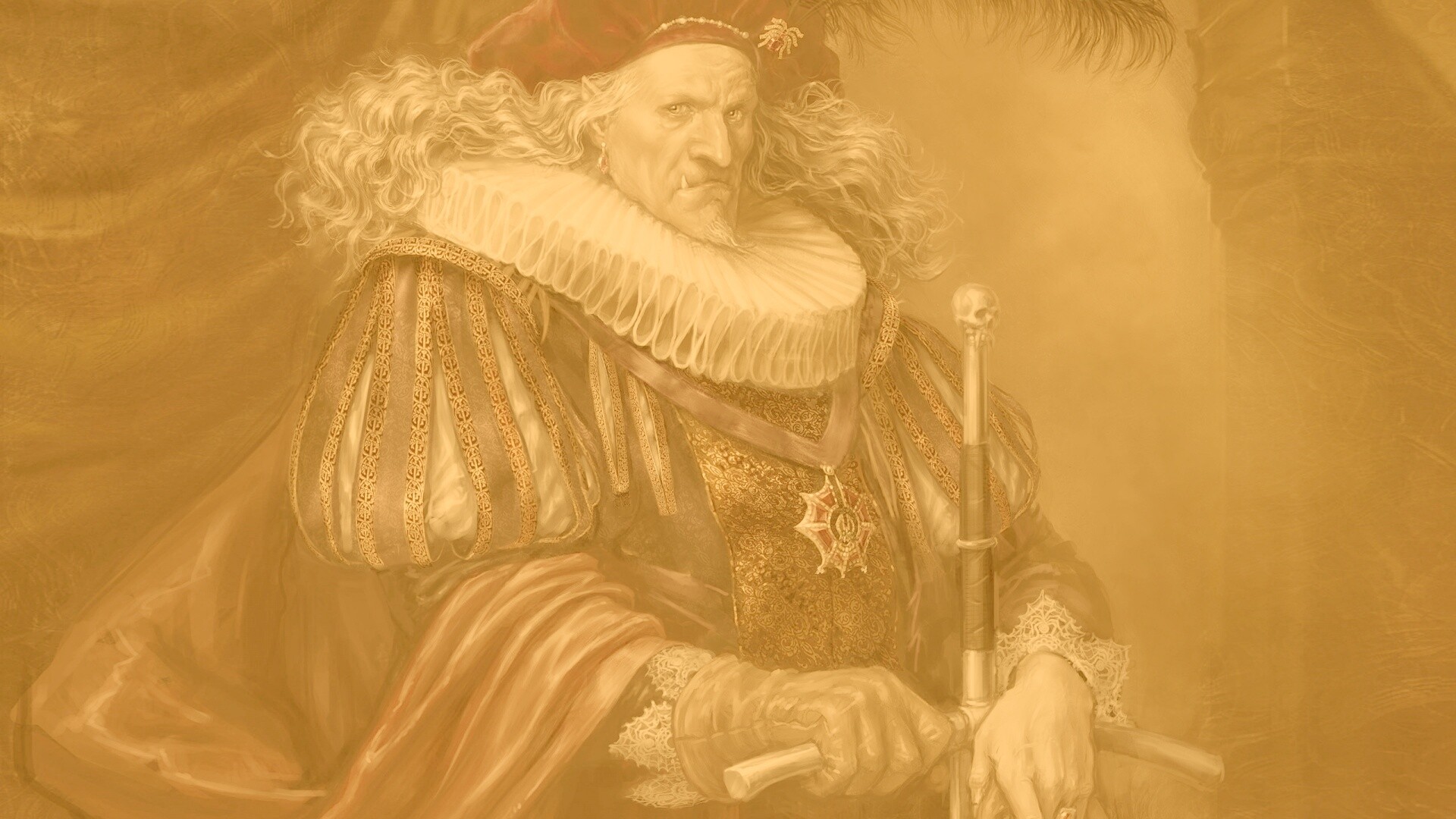 Портрет вампира обои