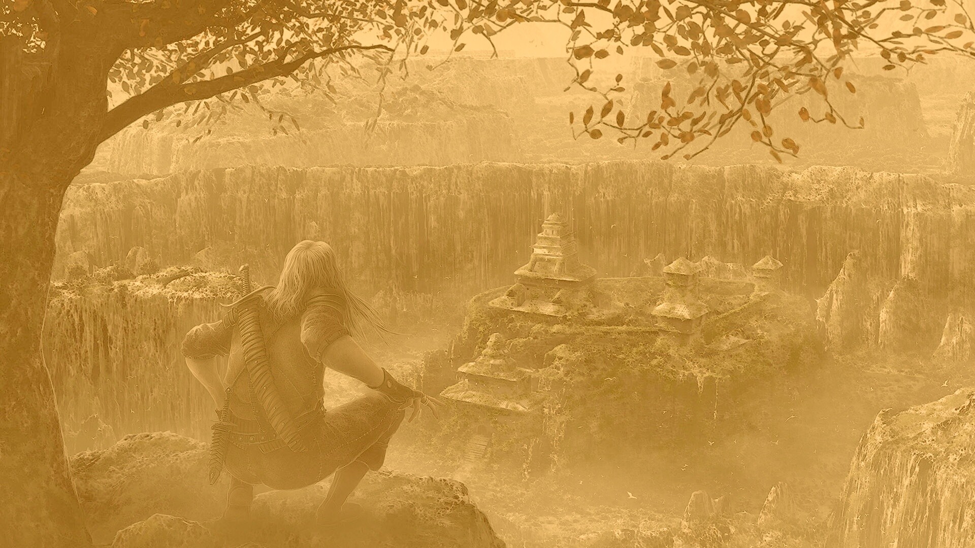 Затерянный город обои