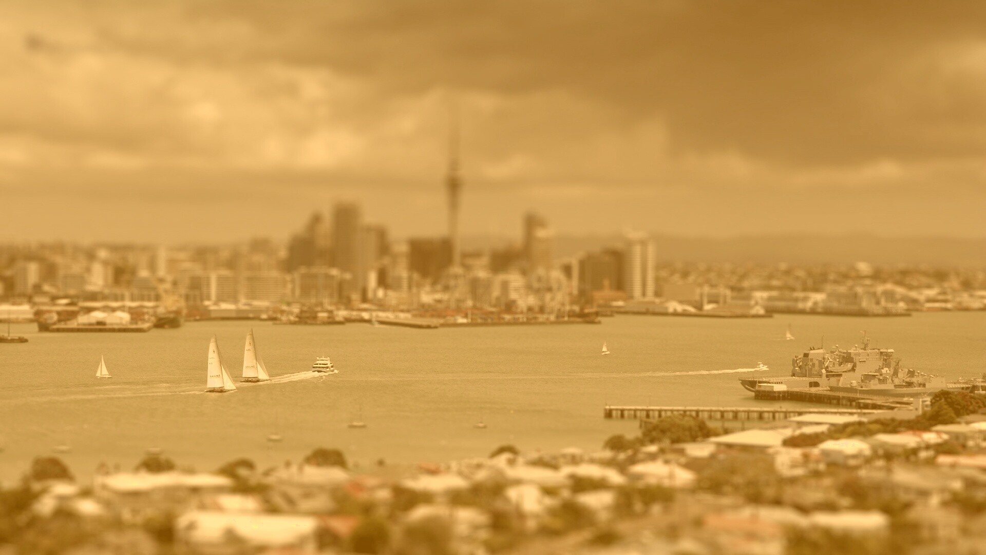 Гавань Торонто обои