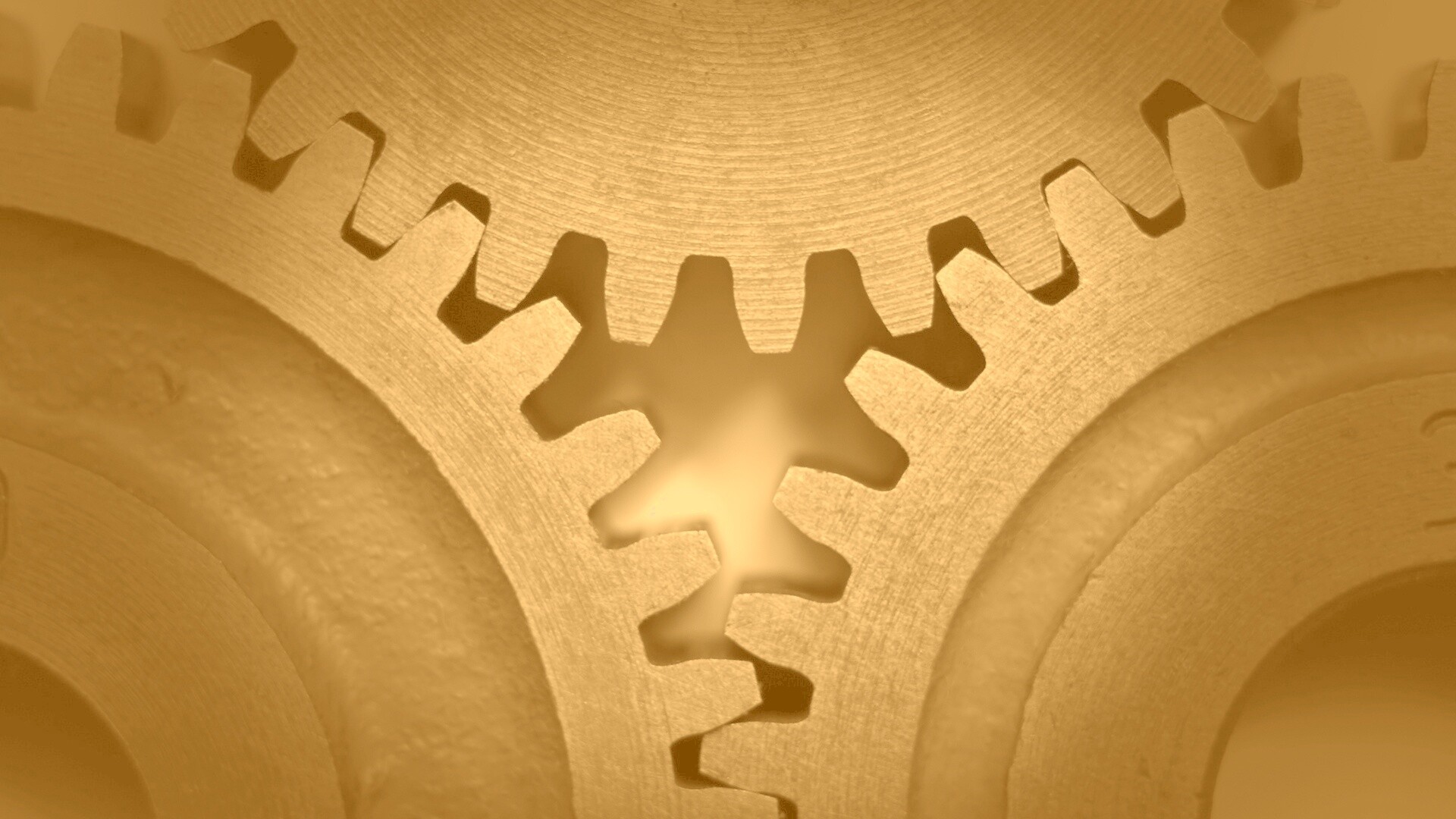 Три сцепленных шестерни обои