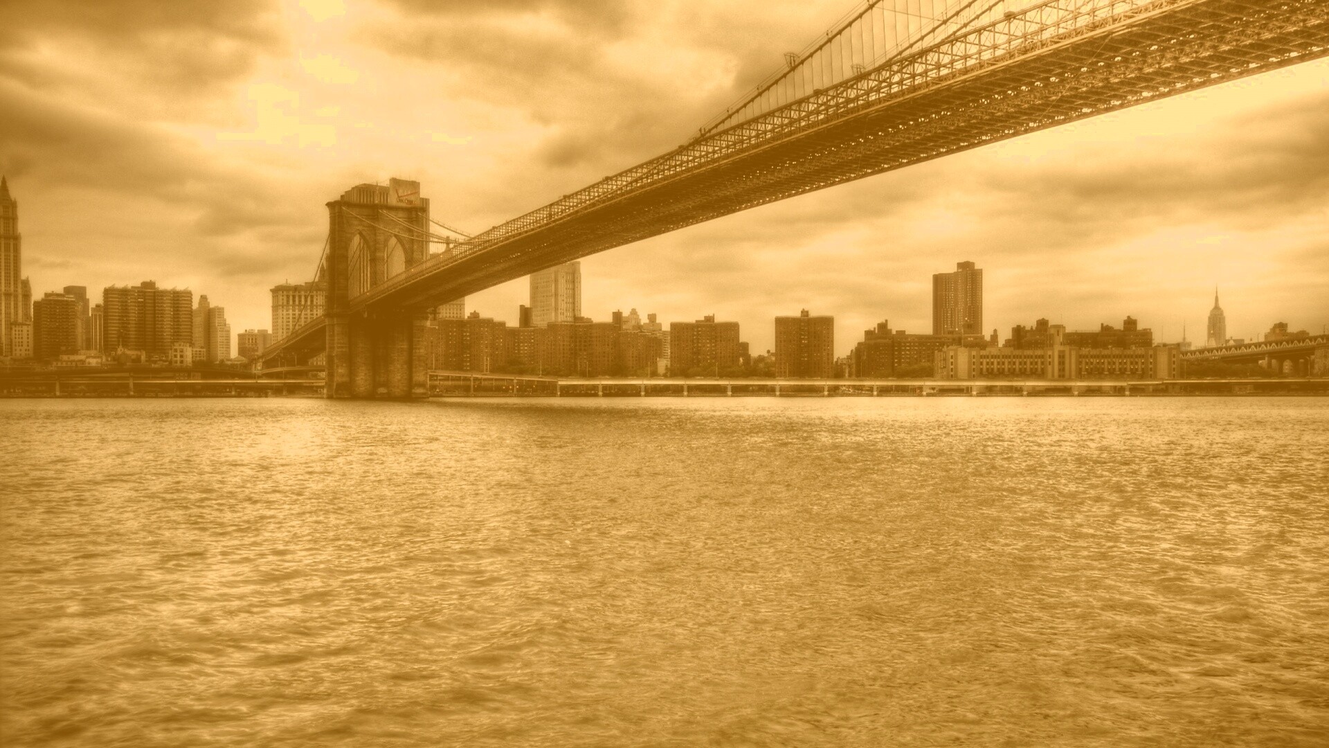 Бруклинский мост обои