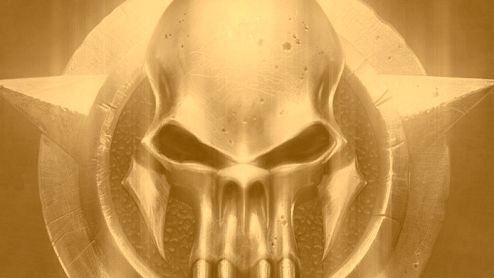 Клыкастый череп обои