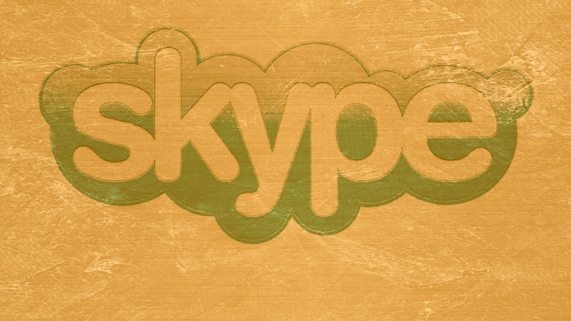 Логотип Скайп на доске обои
