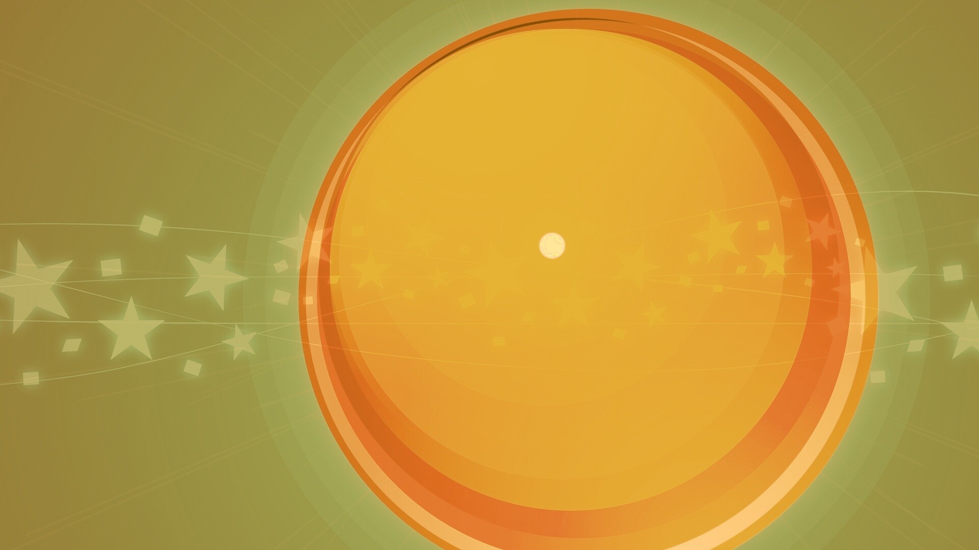 Большой красно-желтый круг обои