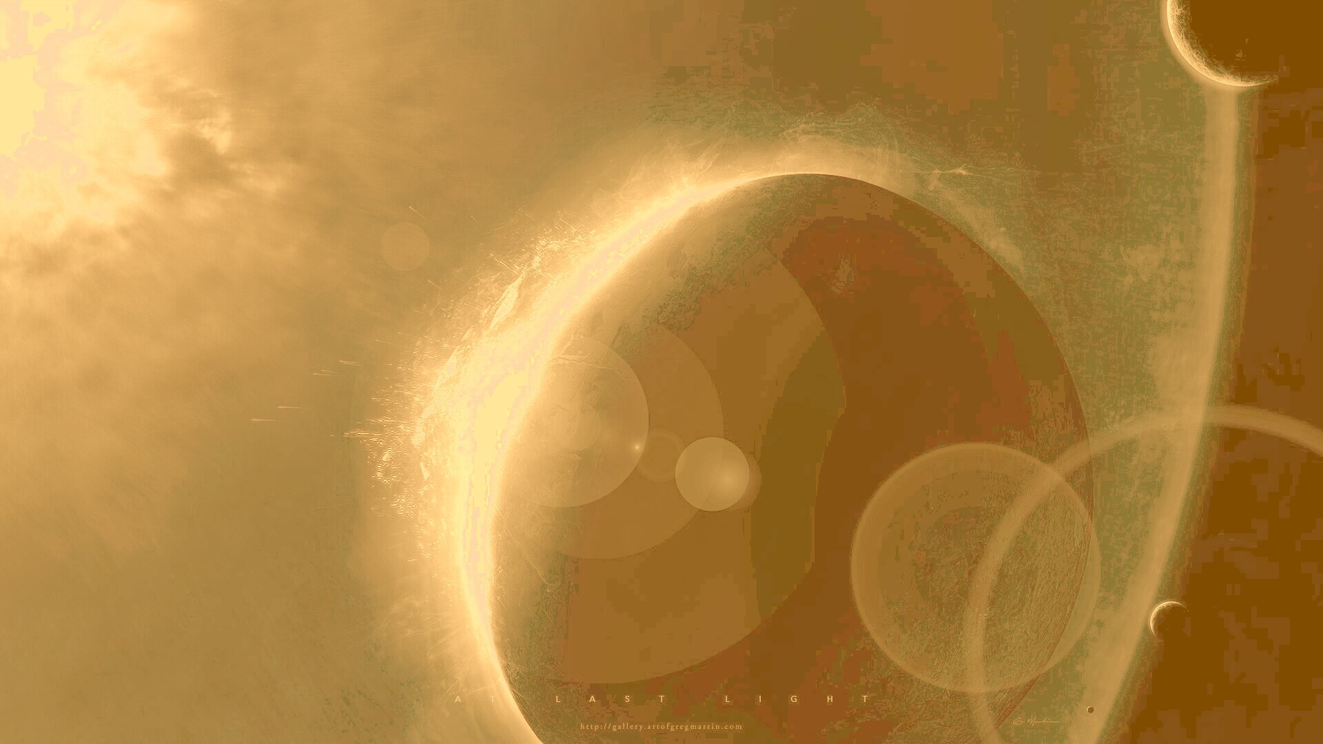 At last light обои