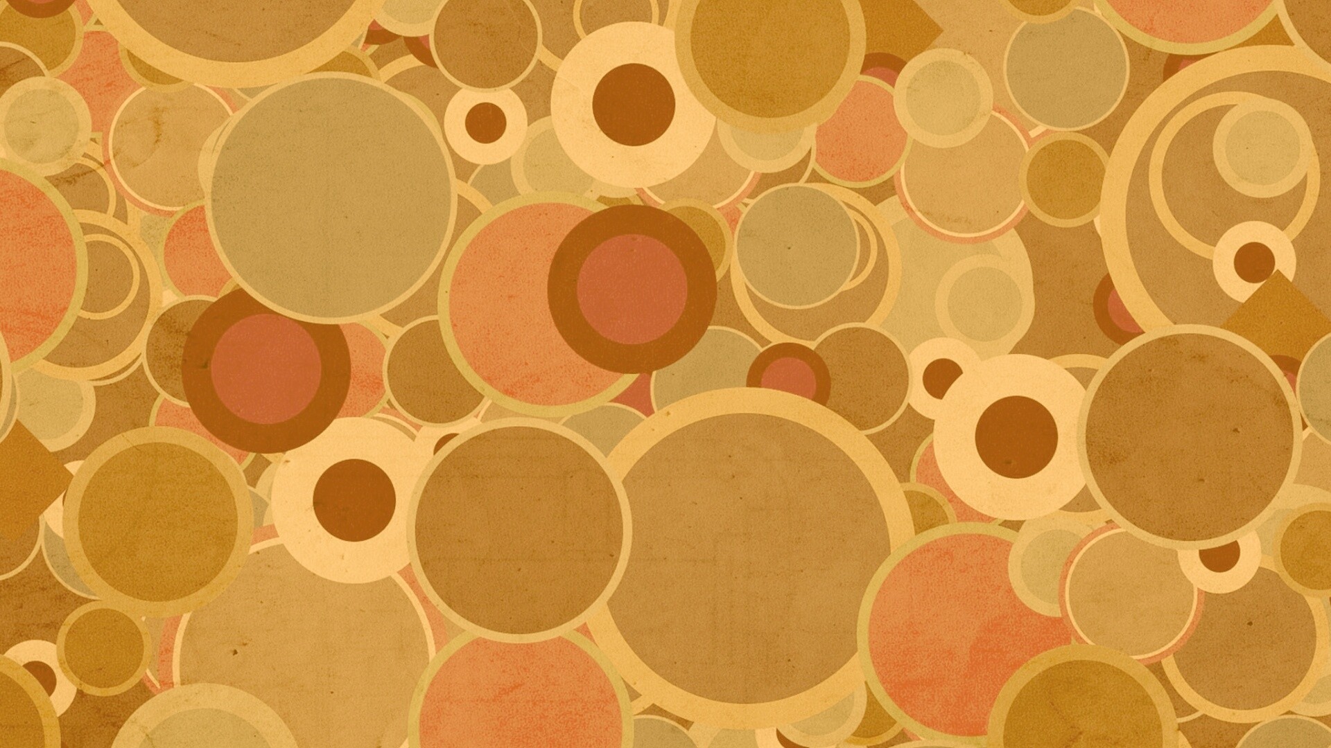 Цветные круги обои