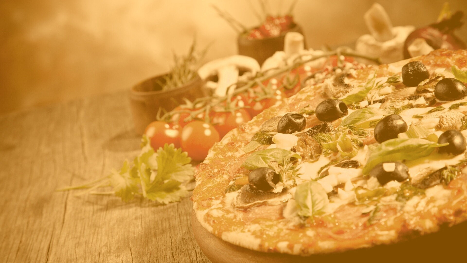Аппетитная пицца обои
