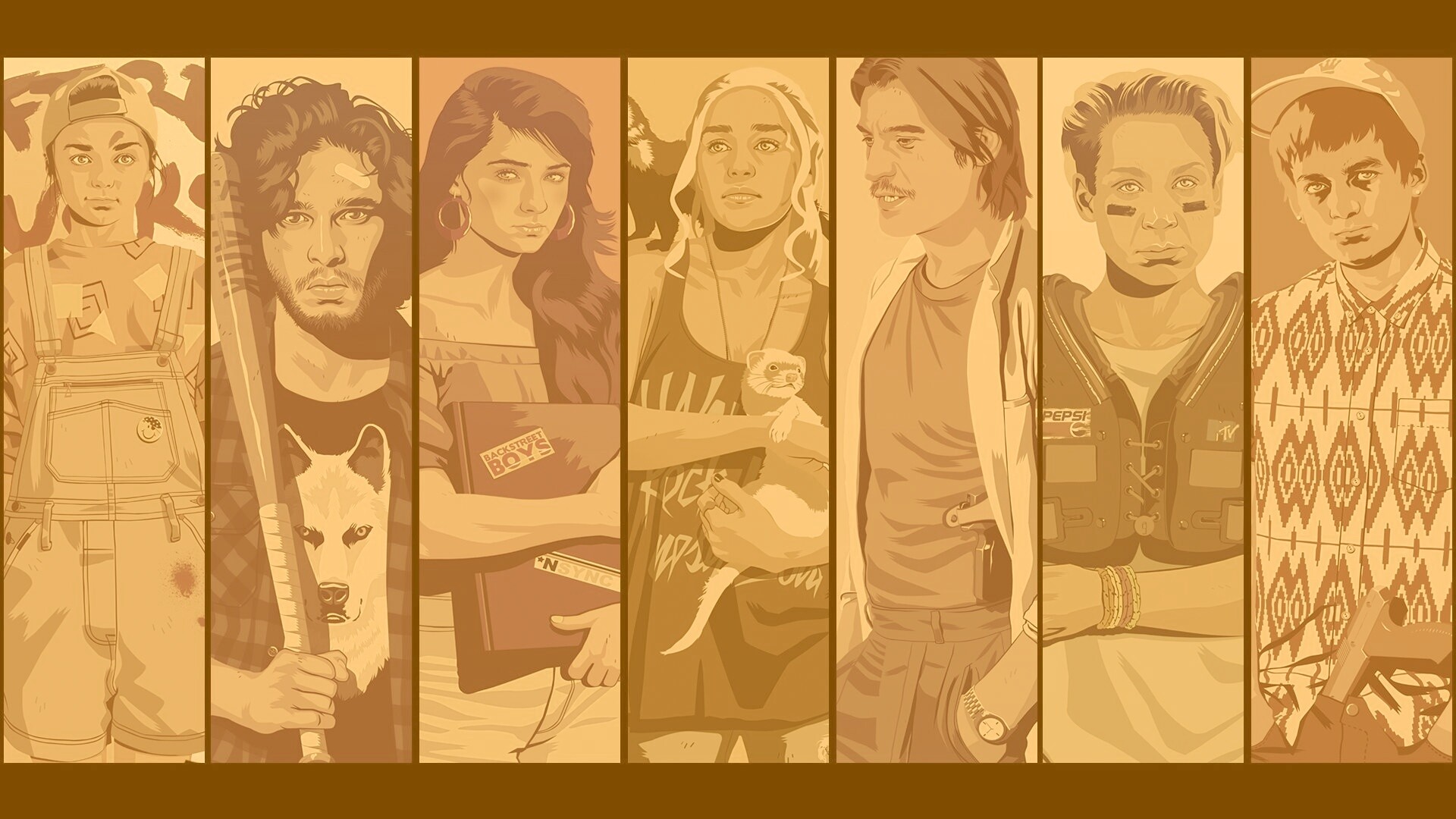 Герои Игры престолов обои