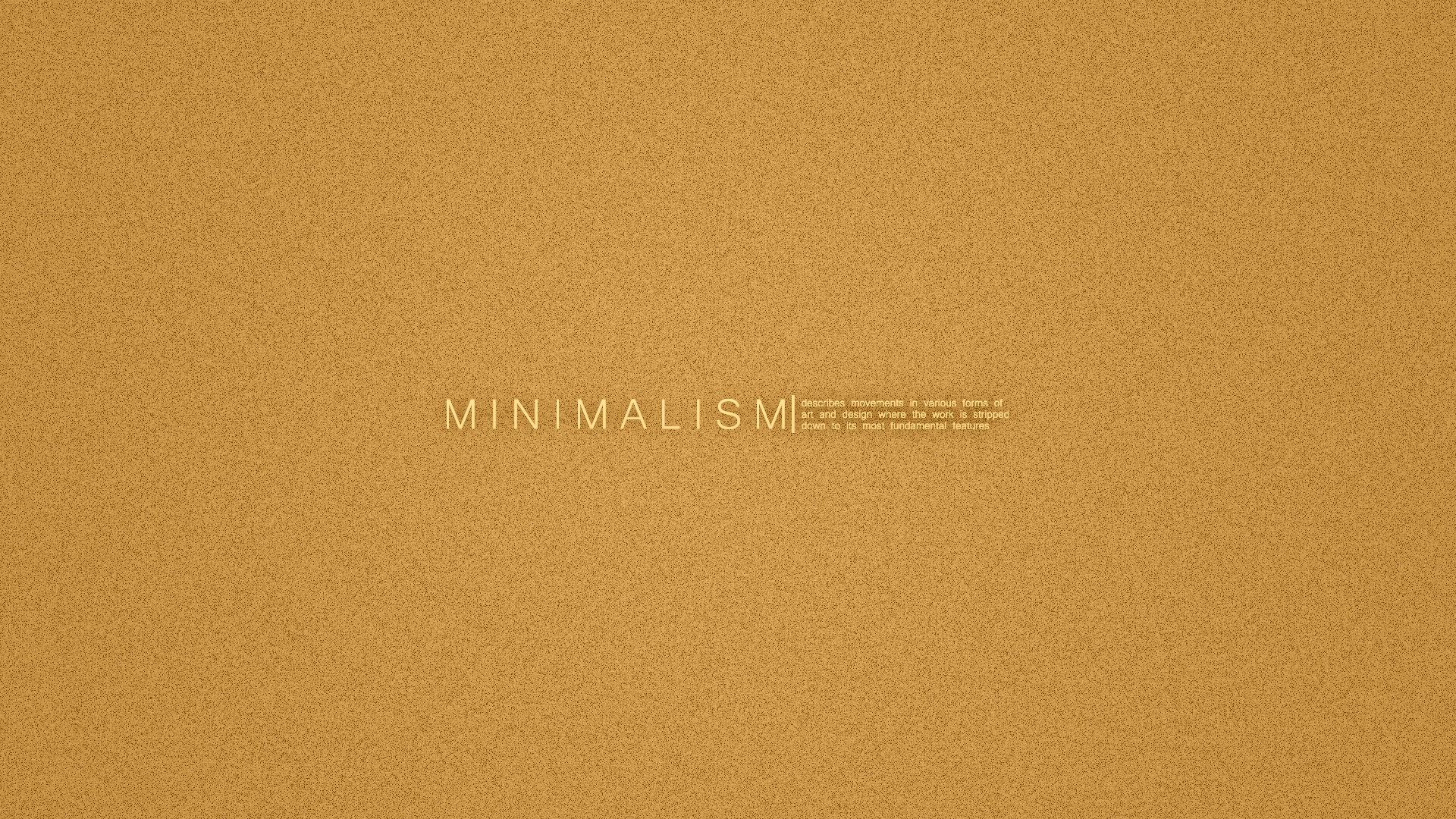 Минимализм обои