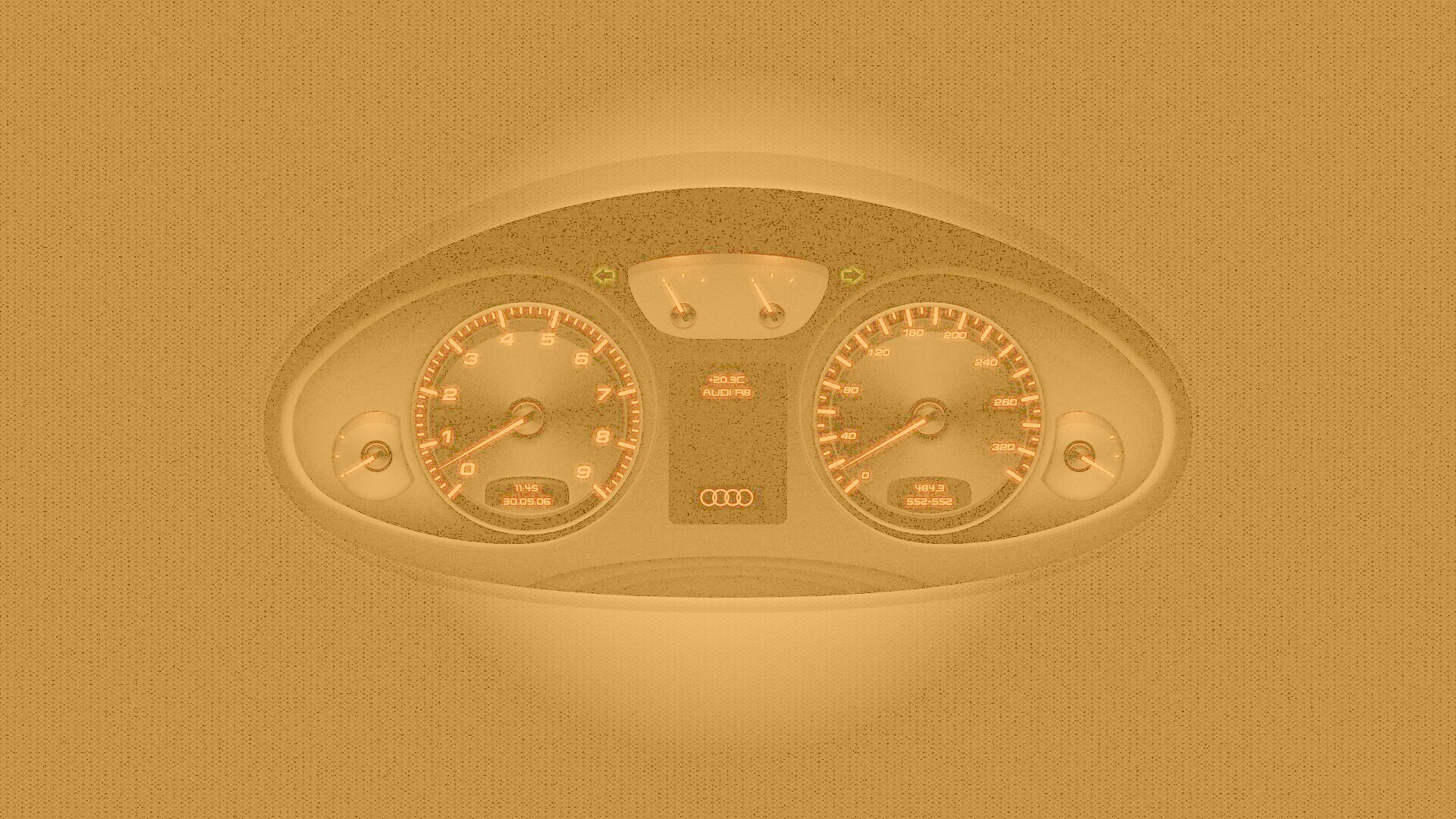 Приборная панель Audi обои